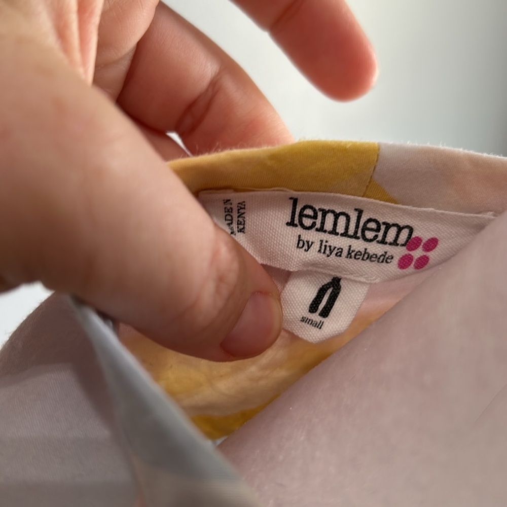 [lemlem] Colorful Striped Dress with Belt - Size Small - Picture 5 of 6
